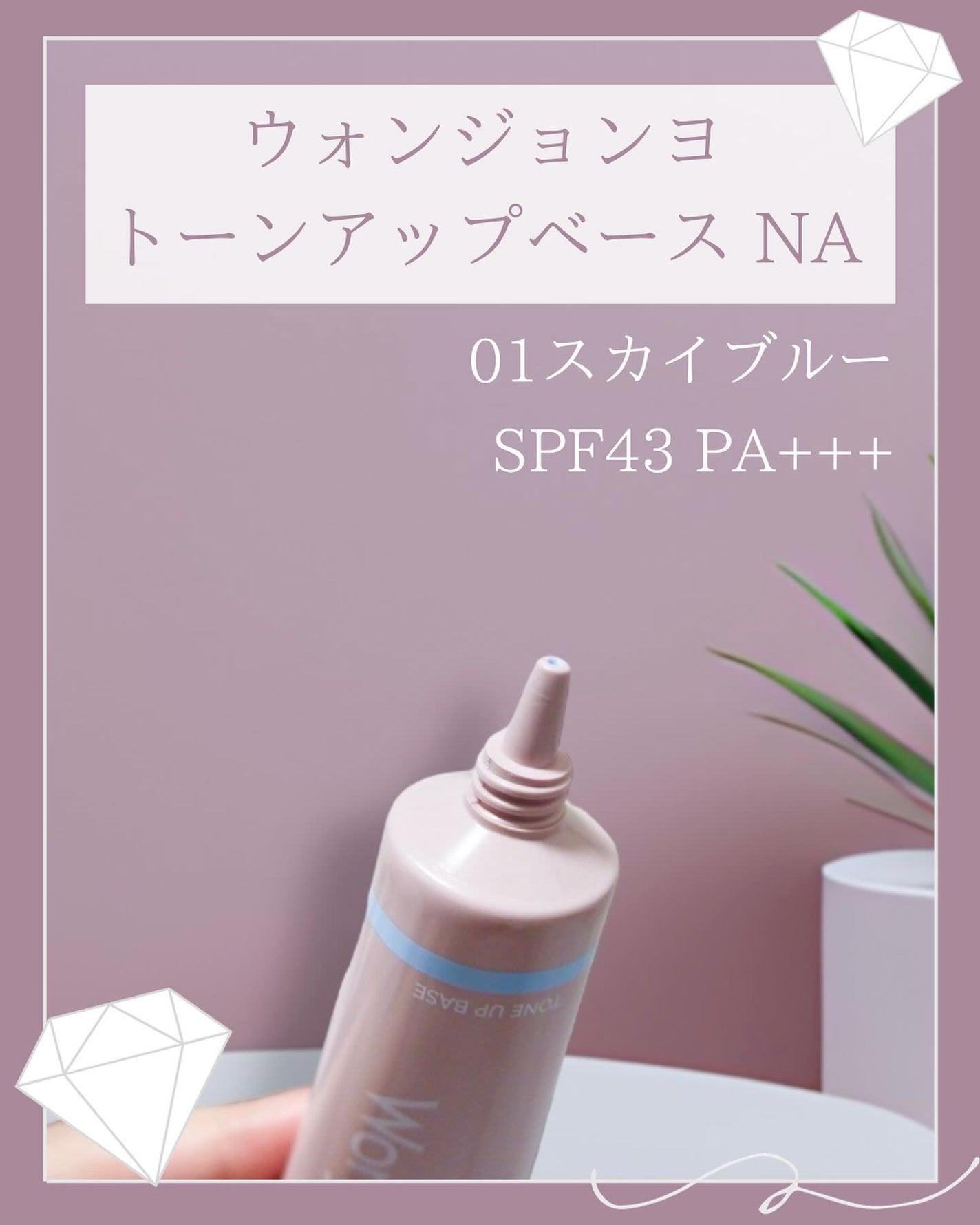 ウォンジョンヨ トーンアップベース NA/Wonjungyo/化粧下地を使ったクチコミ(2枚目)