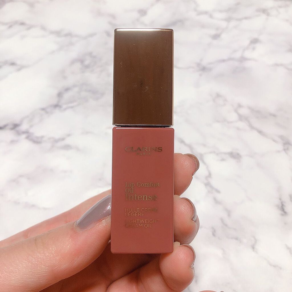 コンフォート リップオイル インテンス 01 インテンス ヌード/CLARINS/リップグロスを使ったクチコミ（1枚目）