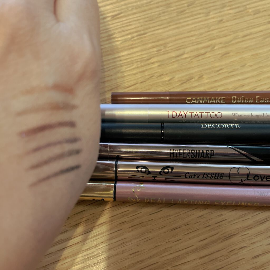 ラスティング ジェルアイライナー/DECORTÉ/ジェルアイライナーを使ったクチコミ（1枚目）