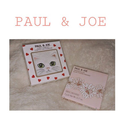 PAUL & JOE BEAUTE プレスト ブラッシュのクチコミ「1/5〜発売だったPAUL&JOEのファーリーコンパクトを入手しました🥺
誕生日プレゼント.....」(1枚目)
