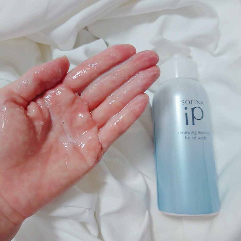 ソフィーナ iP リニュー ムース ウォッシュ/SOFINA iP/泡洗顔を使ったクチコミ（3枚目）