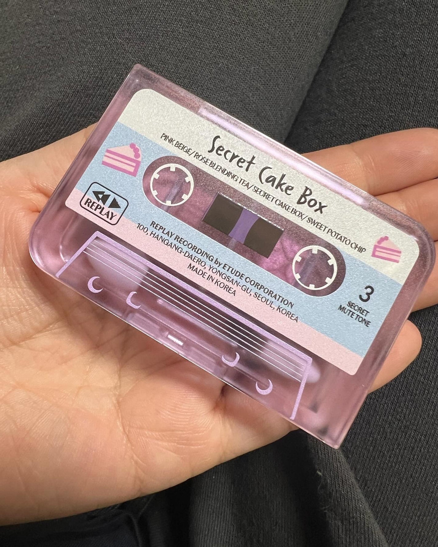 プレイカラーアイズミニ リプレイコレクション/ETUDE/アイシャドウパレットを使ったクチコミ(1枚目)