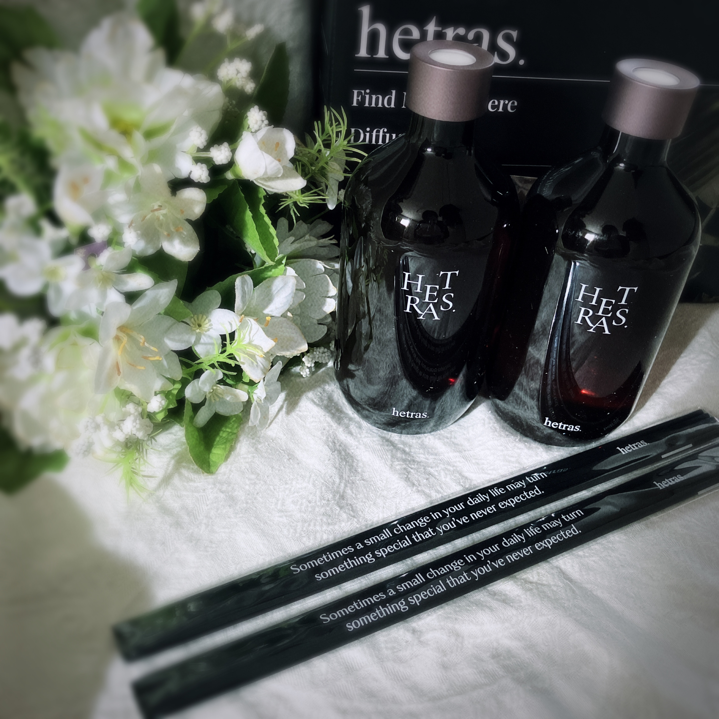 プレミアムディフューザー/hetras/ルームフレグランスを使ったクチコミ（2枚目）