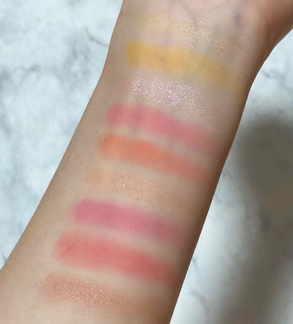 UR GLAM BLOOMING EYE COLOR PALETTE/U R GLAM/アイシャドウパレットを使ったクチコミ(2枚目)