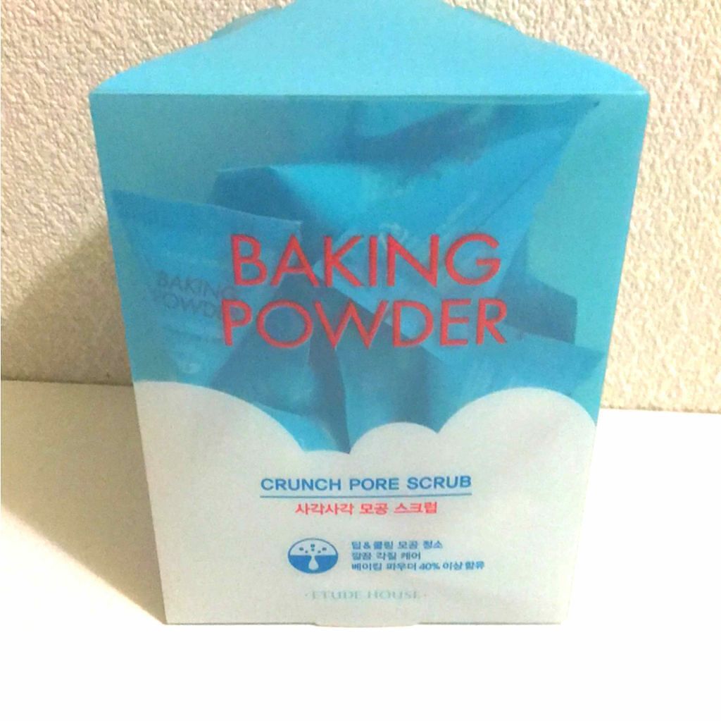 ベーキングパウダー クランチポア スクラブ/ETUDE/スクラブ・ゴマージュを使ったクチコミ（1枚目）