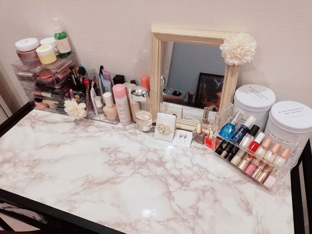 3段式クリアーケース/DAISO/その他化粧小物を使ったクチコミ(1枚目)