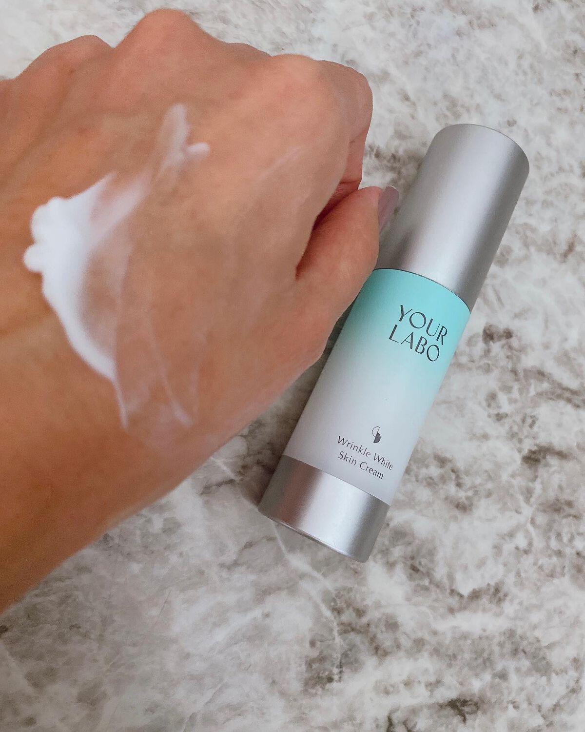 リンクルホワイト スキンクリーム/YOUR LABO /フェイスクリームを使ったクチコミ(3枚目)