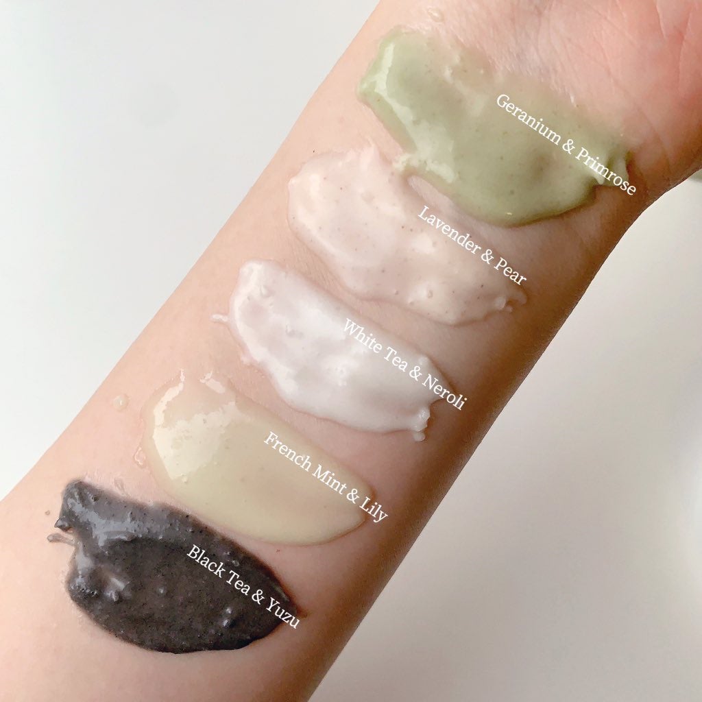 フレッシュクラウドスクラブ ラベンダー&ペア/アレンシア/ボディスクラブを使ったクチコミ(3枚目)