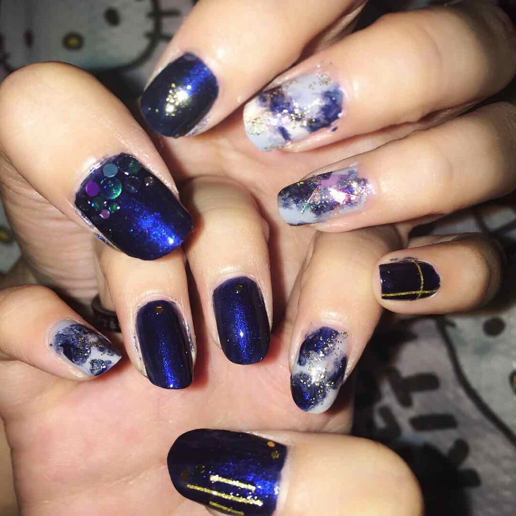 MPATサロンネイルエナメル/セリア/マニキュアを使ったクチコミ（3枚目）