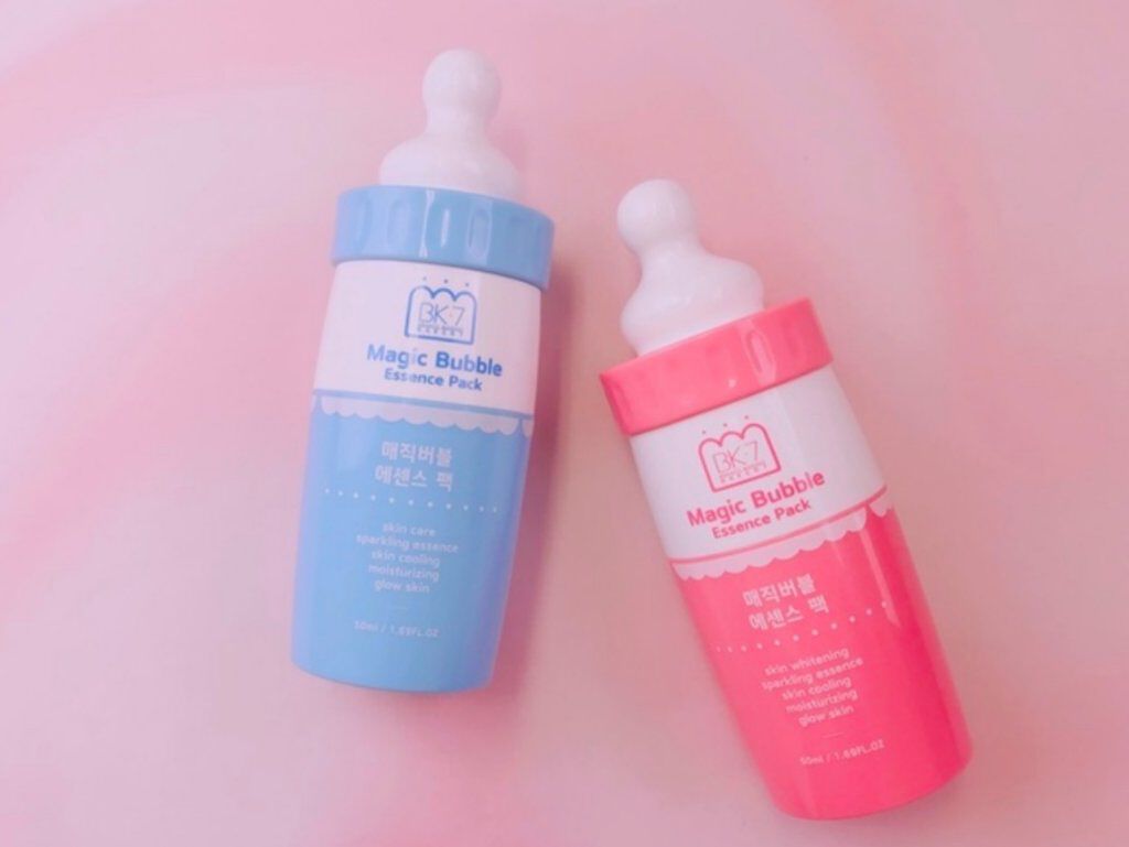 マジックバブルエッセンスパック(ブルー)/BAKER7/洗い流すパック・マスクを使ったクチコミ(2枚目)