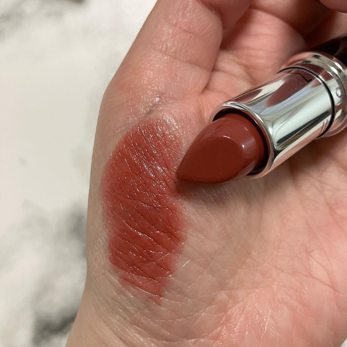 ラスターガラス リップスティック/M・A・C/口紅を使ったクチコミ（3枚目）