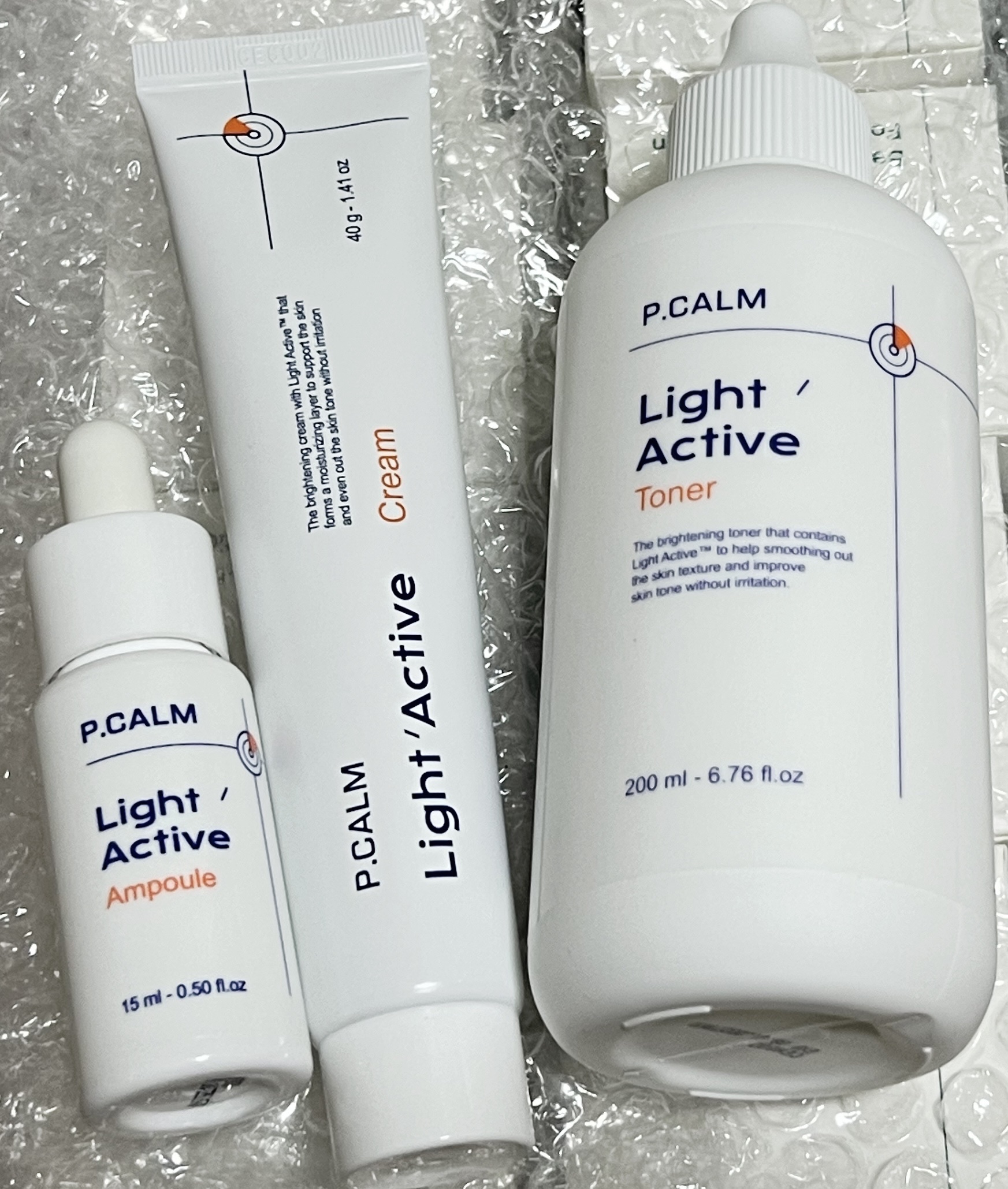 ライトアクティブトナー/P.CALM/化粧水を使ったクチコミ（2枚目）