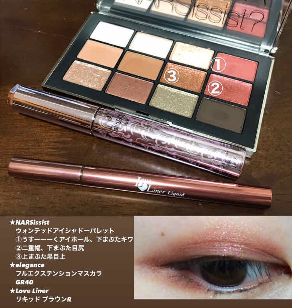 ナーズイスト ウォンテッド アイシャドーパレット/NARS/アイシャドウパレットを使ったクチコミ(6枚目)