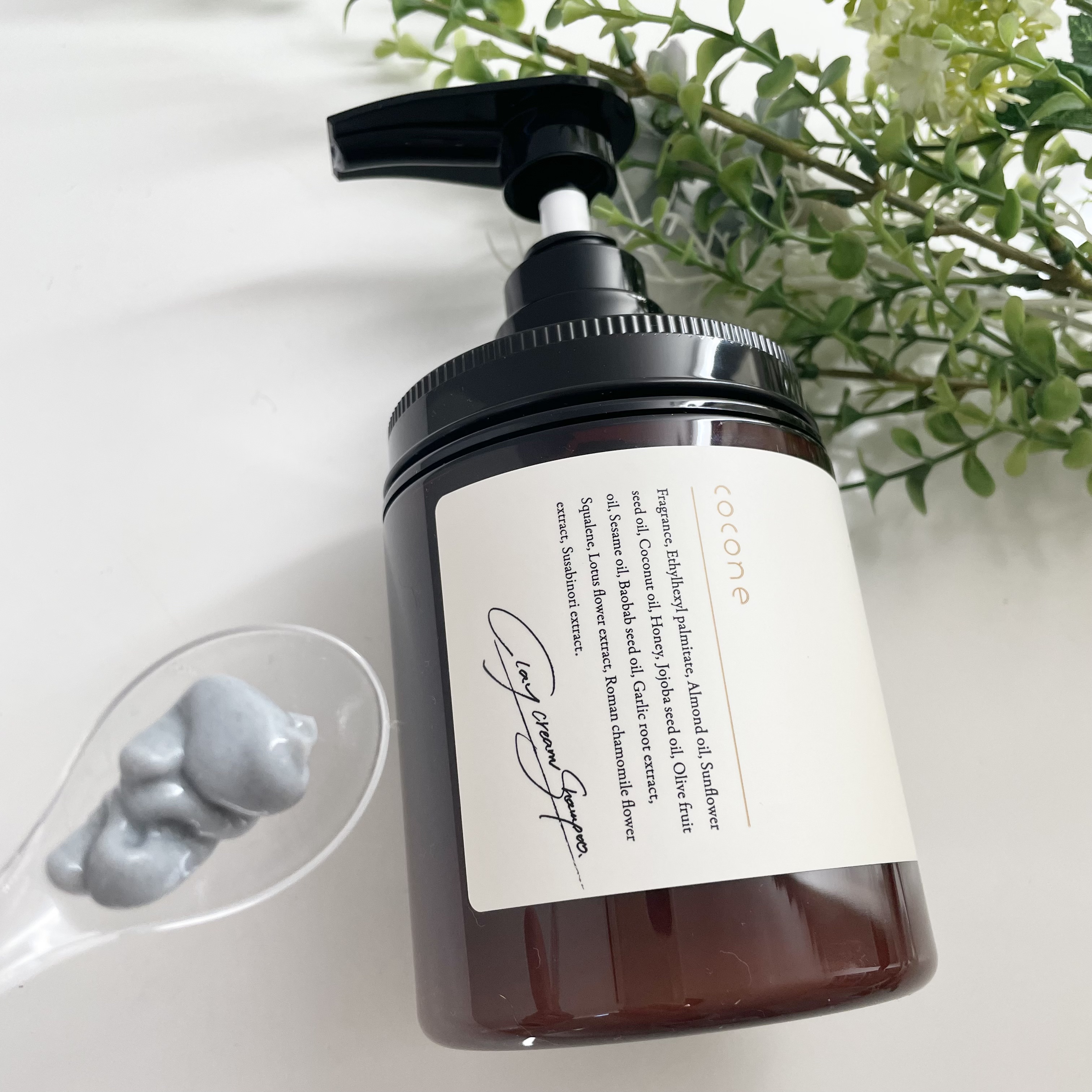 クレイクリームシャンプー（モイスト）/cocone/市販シャンプーを使ったクチコミ（3枚目）