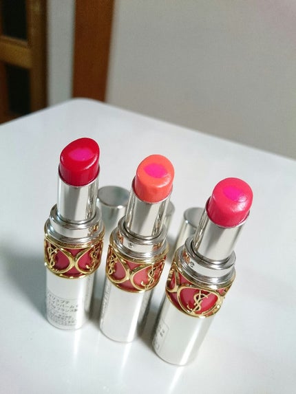 ヴォリュプテ ティントインバーム/YVES SAINT LAURENT BEAUTE/口紅を使ったクチコミ(2枚目)