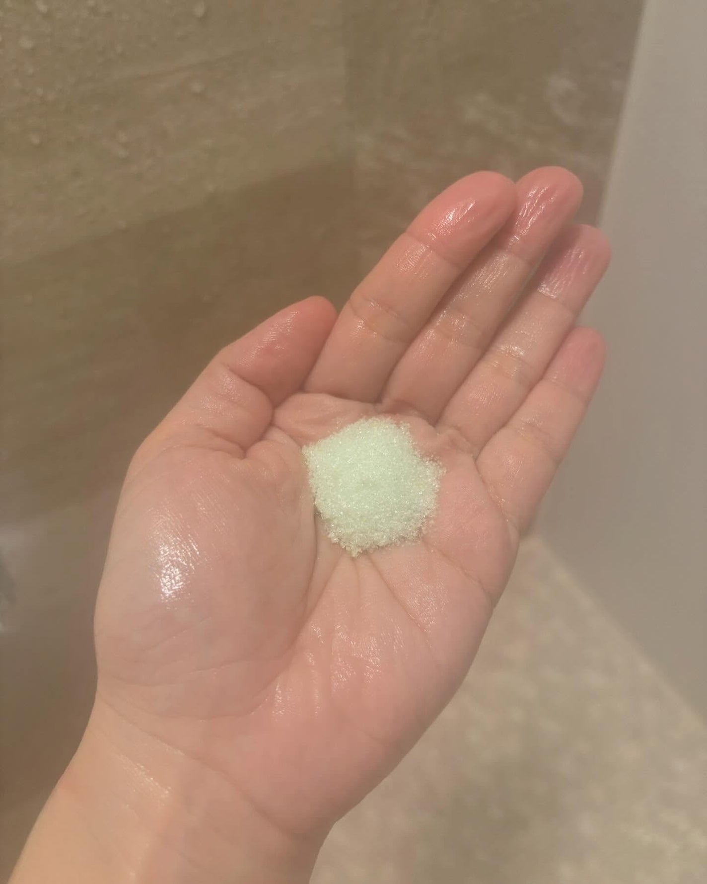 沖縄とろみ美容 パウダーウォッシュ シークヮーサーティー/FSGB/洗顔パウダーを使ったクチコミ(2枚目)