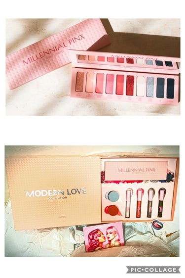 Melt Cosmetics MODERN LOVE COLLECTION ミレニアルピンクスパレットのクチコミ「                                 💗Melt Cosmetic.....」（3枚目）