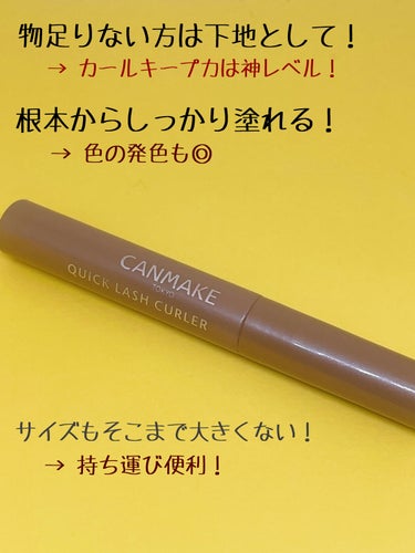 クイックラッシュカーラー MG モカグレージュ/キャンメイク/マスカラ下地・トップコートを使ったクチコミ（3枚目）