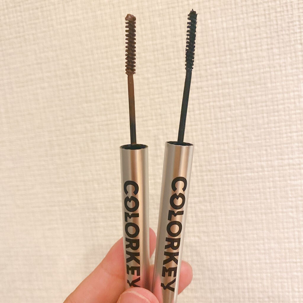 デュアルエンドアイライナー ロングマスカラ/COLORKEY/マスカラを使ったクチコミ(2枚目)