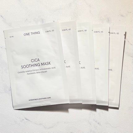 CICAスージングマスク/ONE THING/シートマスク・パックを使ったクチコミ(3枚目)