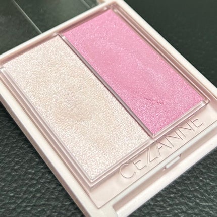 フェイスグロウカラー/CEZANNE/クリームハイライトを使ったクチコミ(3枚目)