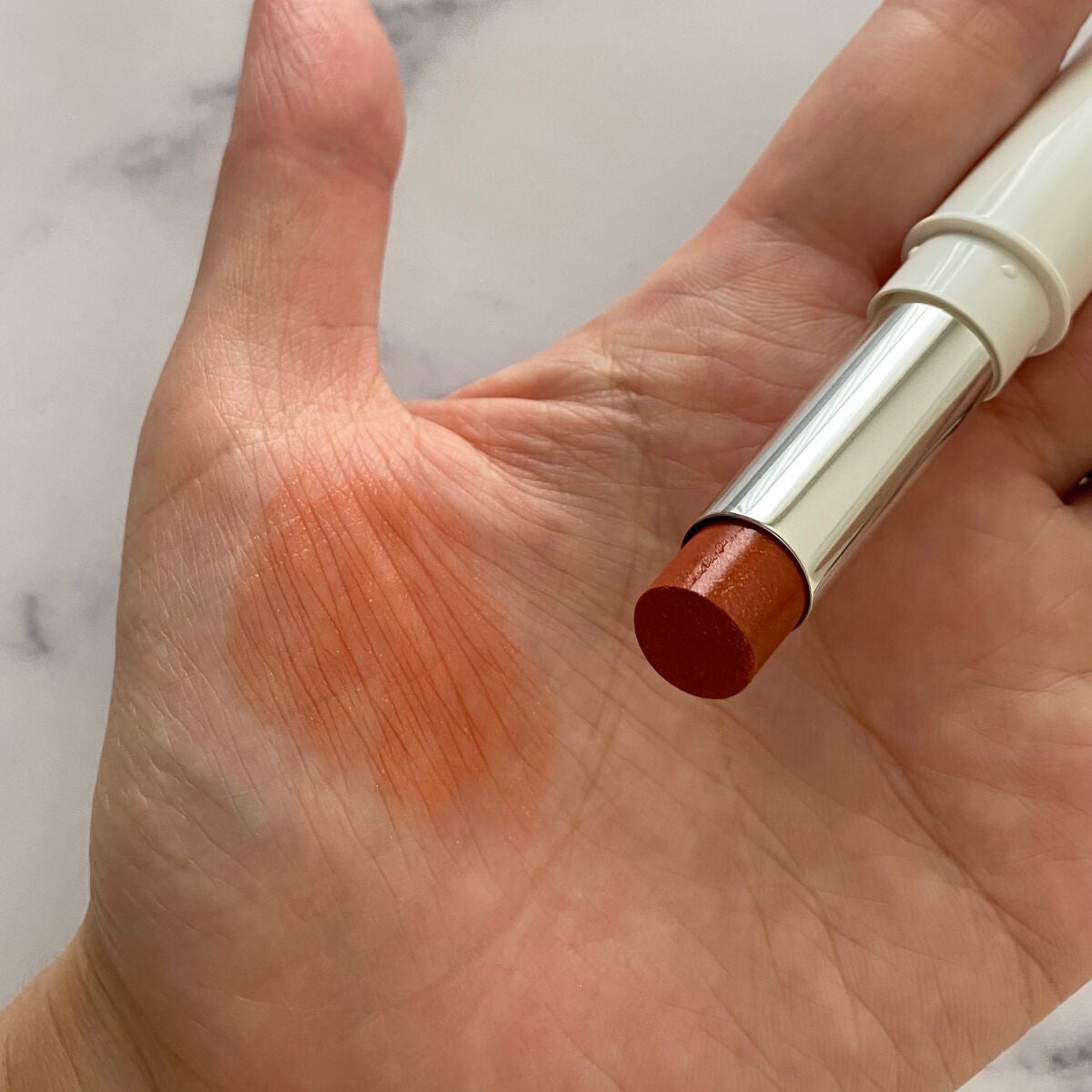 ミネラルマルチルミナイザー/SUIKO HATSUCURE/スティックハイライトを使ったクチコミ(5枚目)