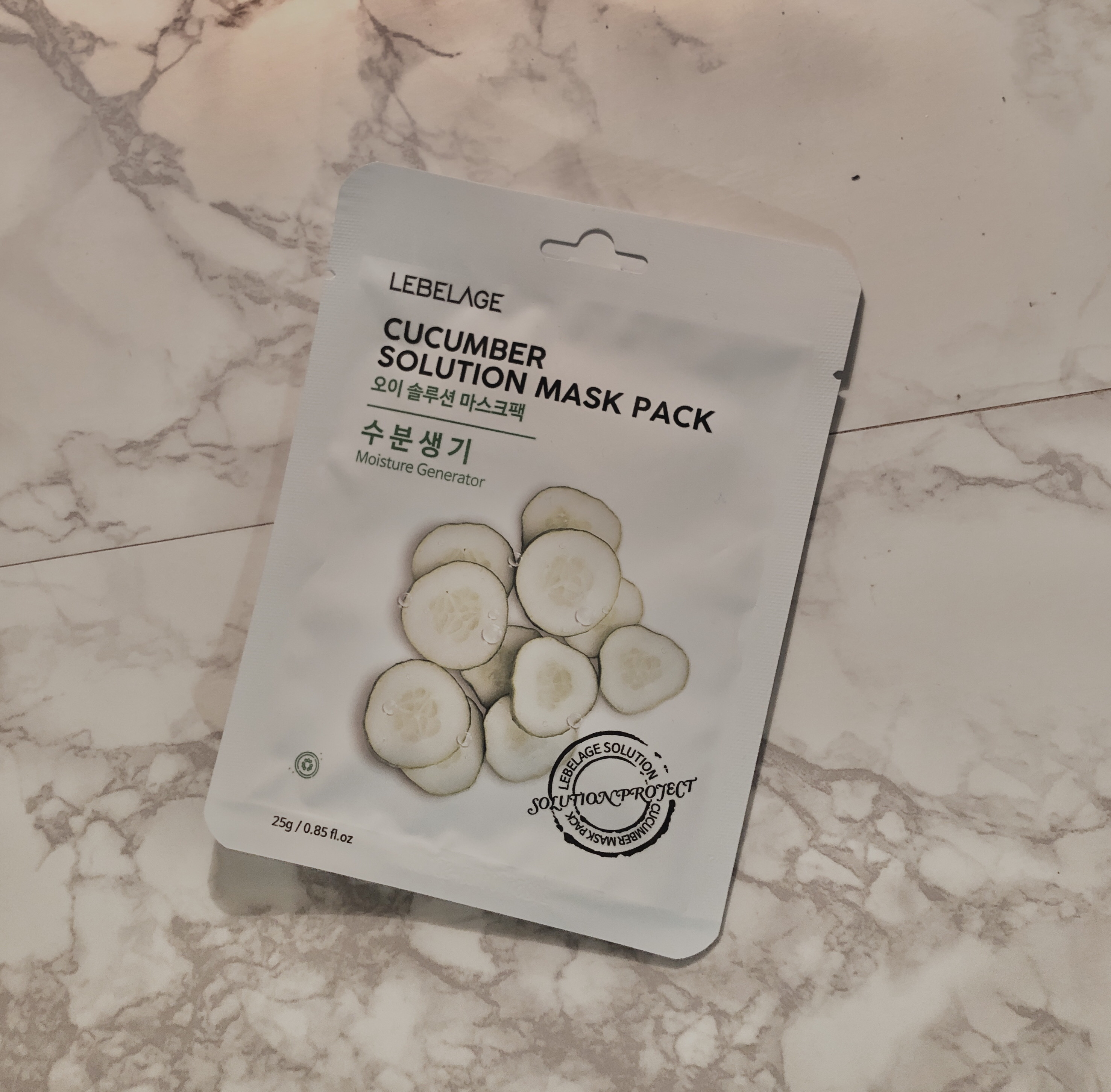 LEBELAGE ソリューションマスクパック きゅうり