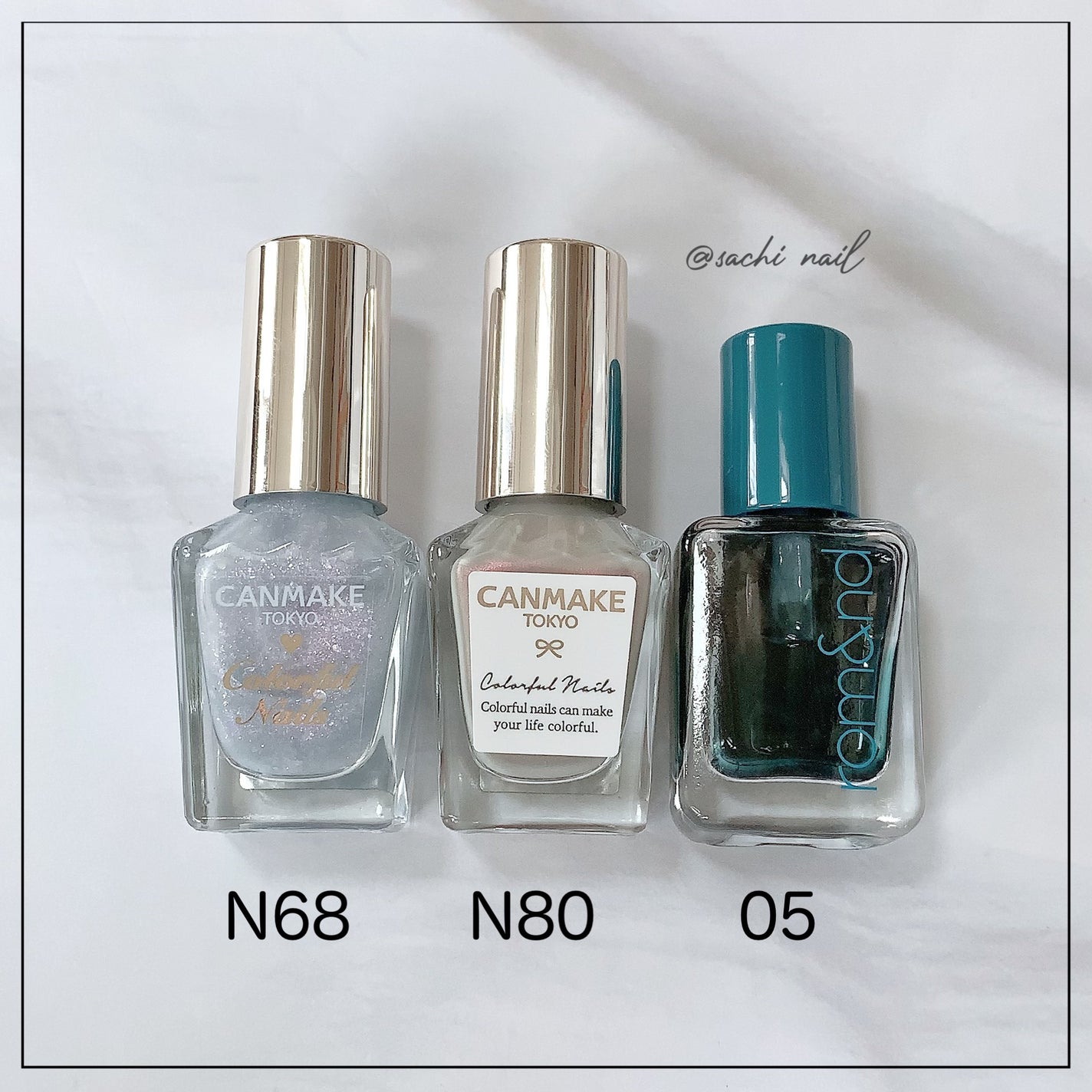 カラフルネイルズ/キャンメイク/マニキュアを使ったクチコミ(6枚目)