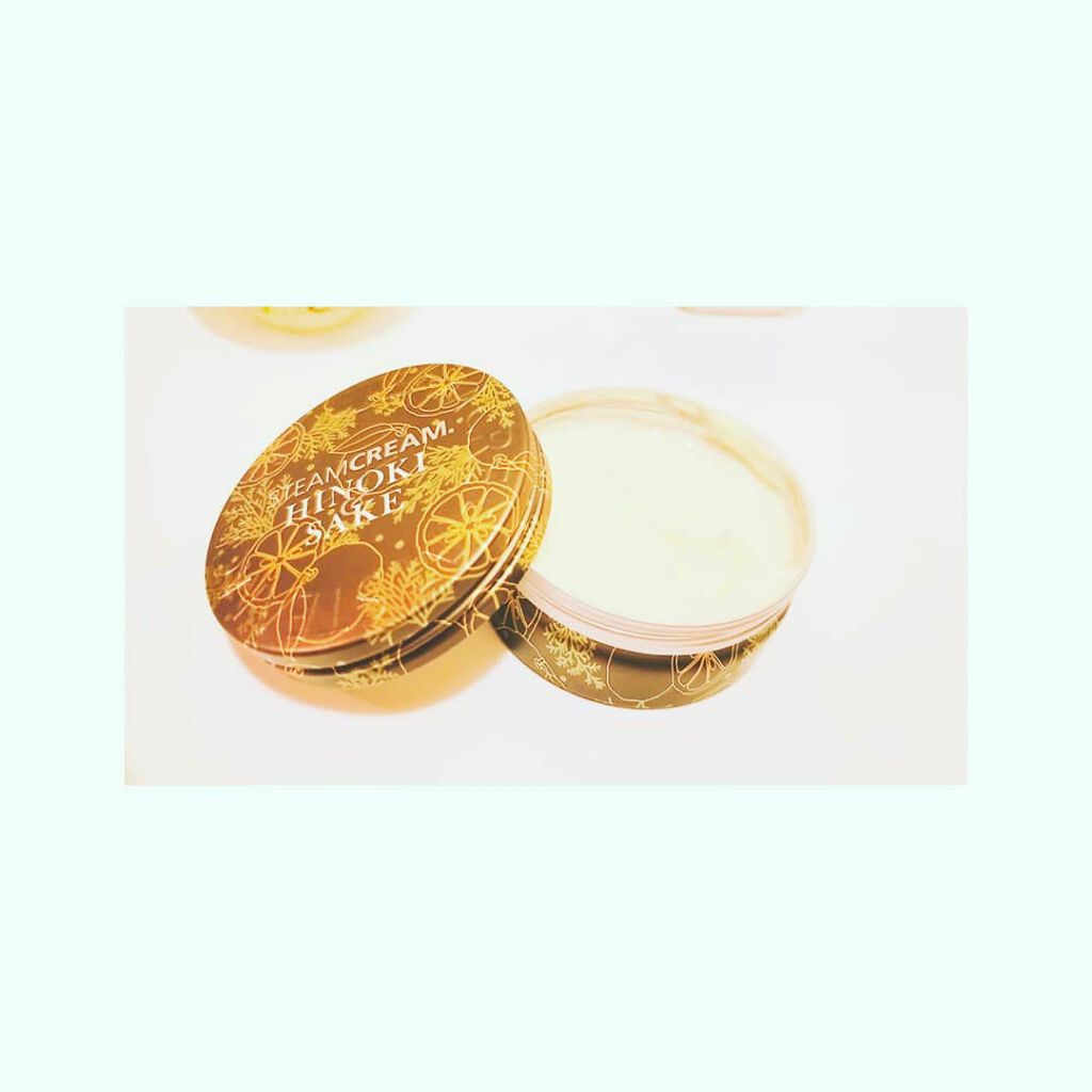 スチームクリーム ひのき&酒/STEAMCREAM/ボディクリームを使ったクチコミ(1枚目)