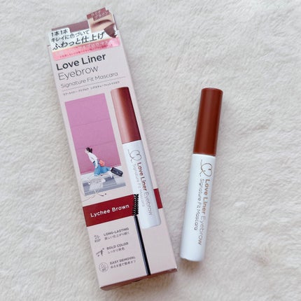 ラブ・ライナー シグネチャーフィットマスカラ<アイブロウ>/ラブ・ライナー/眉マスカラを使ったクチコミ(2枚目)