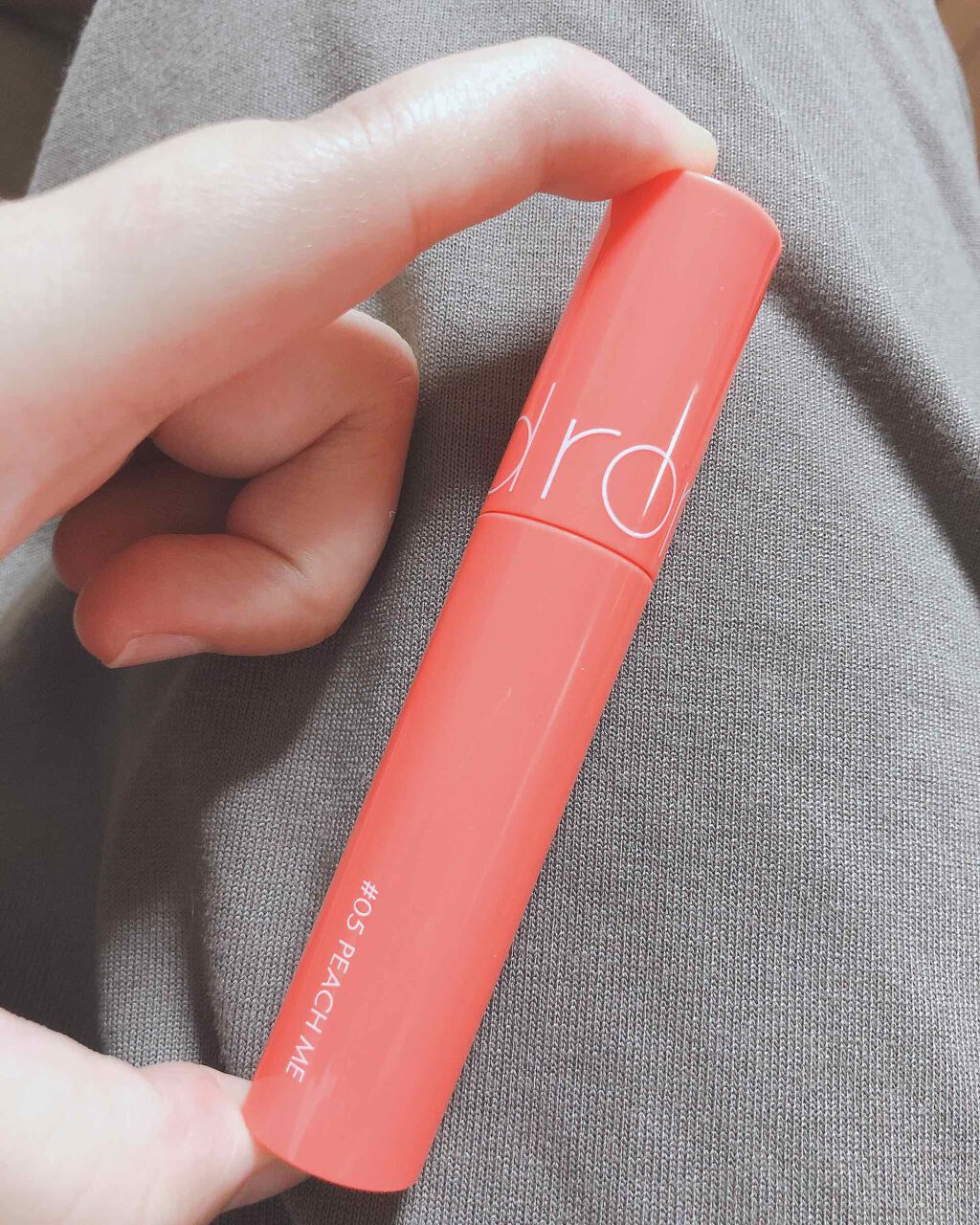 ジューシーラスティングティント/rom&nd/リップティントを使ったクチコミ（2枚目）