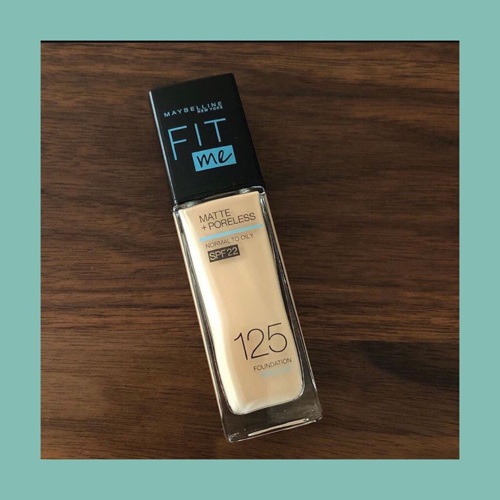 フィットミー リキッドファンデーション R/MAYBELLINE NEW YORK/リキッドファンデーションを使ったクチコミ(1枚目)