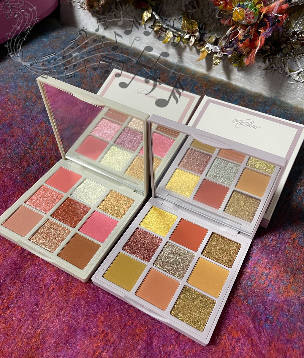 VenusMarble 9色アイシャドウパレット Dreamer(ドリーマー)/Venus Marble/アイシャドウパレットを使ったクチコミ（2枚目）