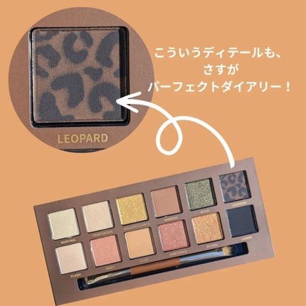 エクスプローラ12色 動物アイシャドウパレット/PERFECT DIARY/アイシャドウパレットを使ったクチコミ(2枚目)