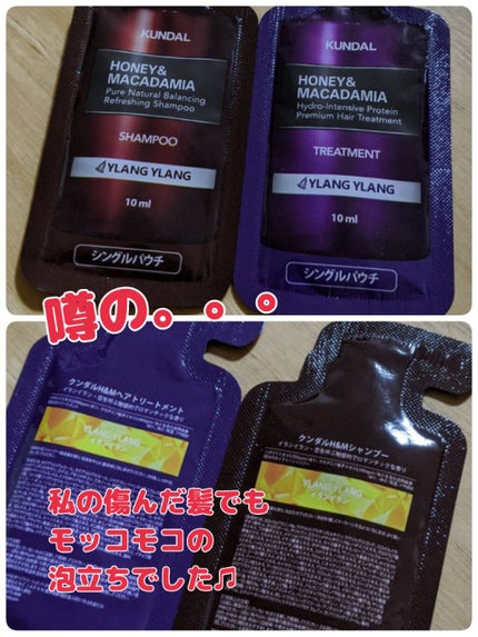 ネイチャーシャンプー/KUNDAL/市販シャンプーを使ったクチコミ(1枚目)