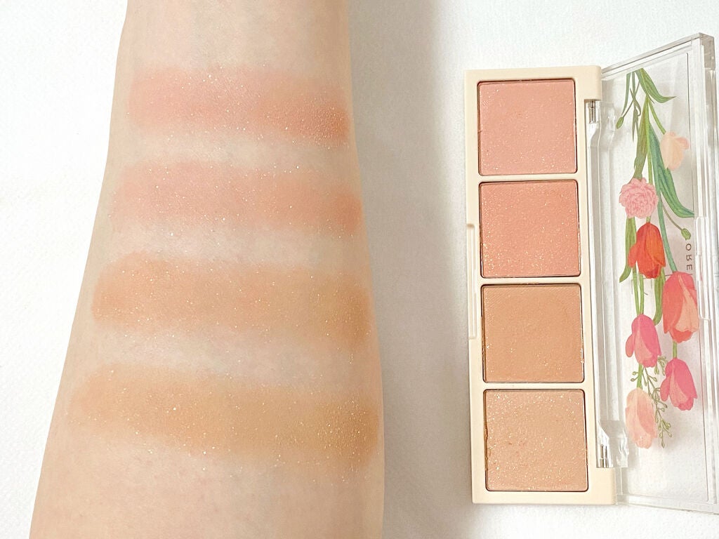 ベアシャドウパレット/フォレンコス/アイシャドウパレットを使ったクチコミ(4枚目)