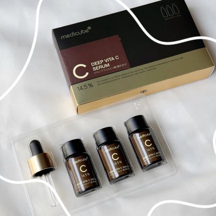 ディープビタCアンプル2.0/MEDICUBE/美容液を使ったクチコミ(4枚目)