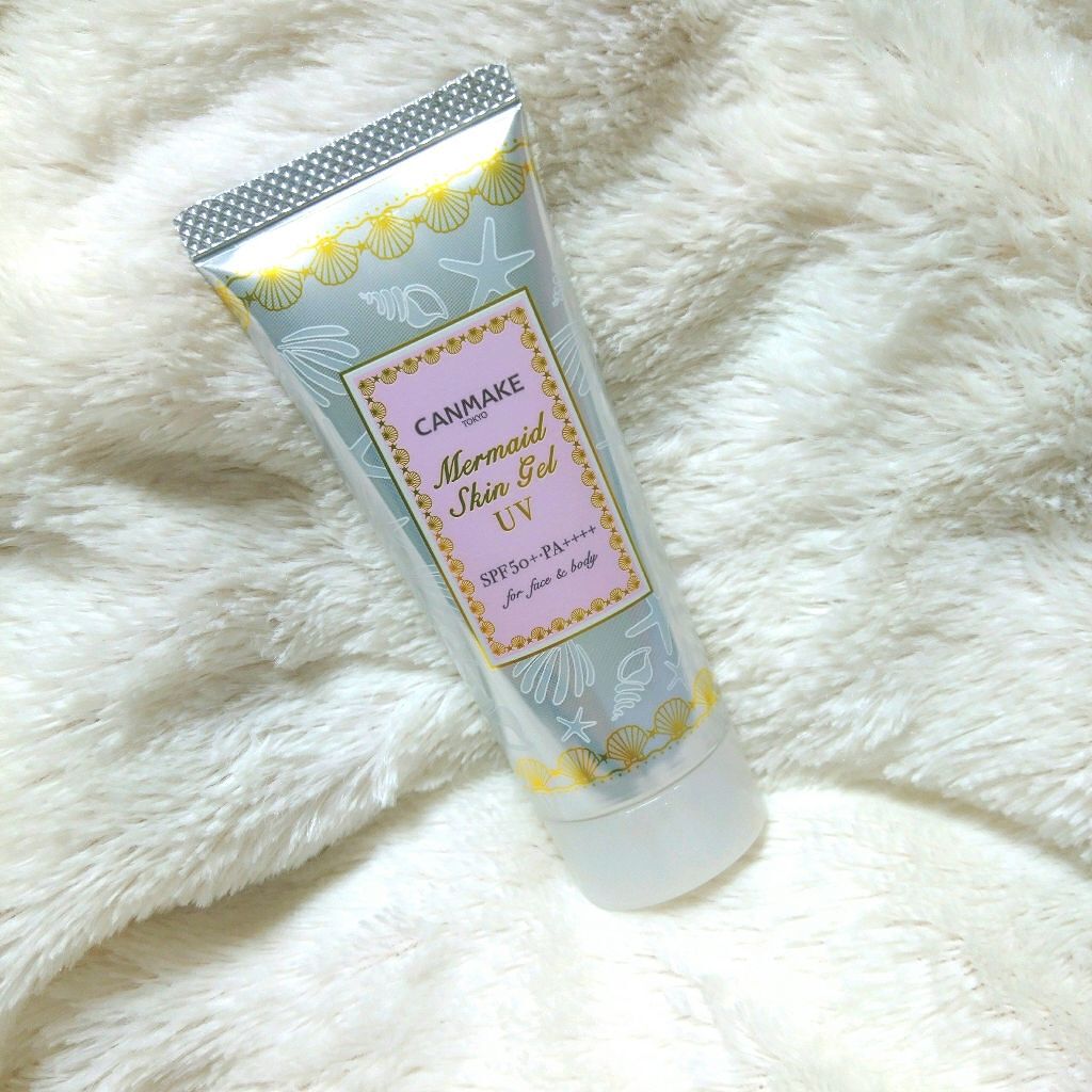 マーメイドスキンジェルUV/キャンメイク/日焼け止めジェルを使ったクチコミ(1枚目)
