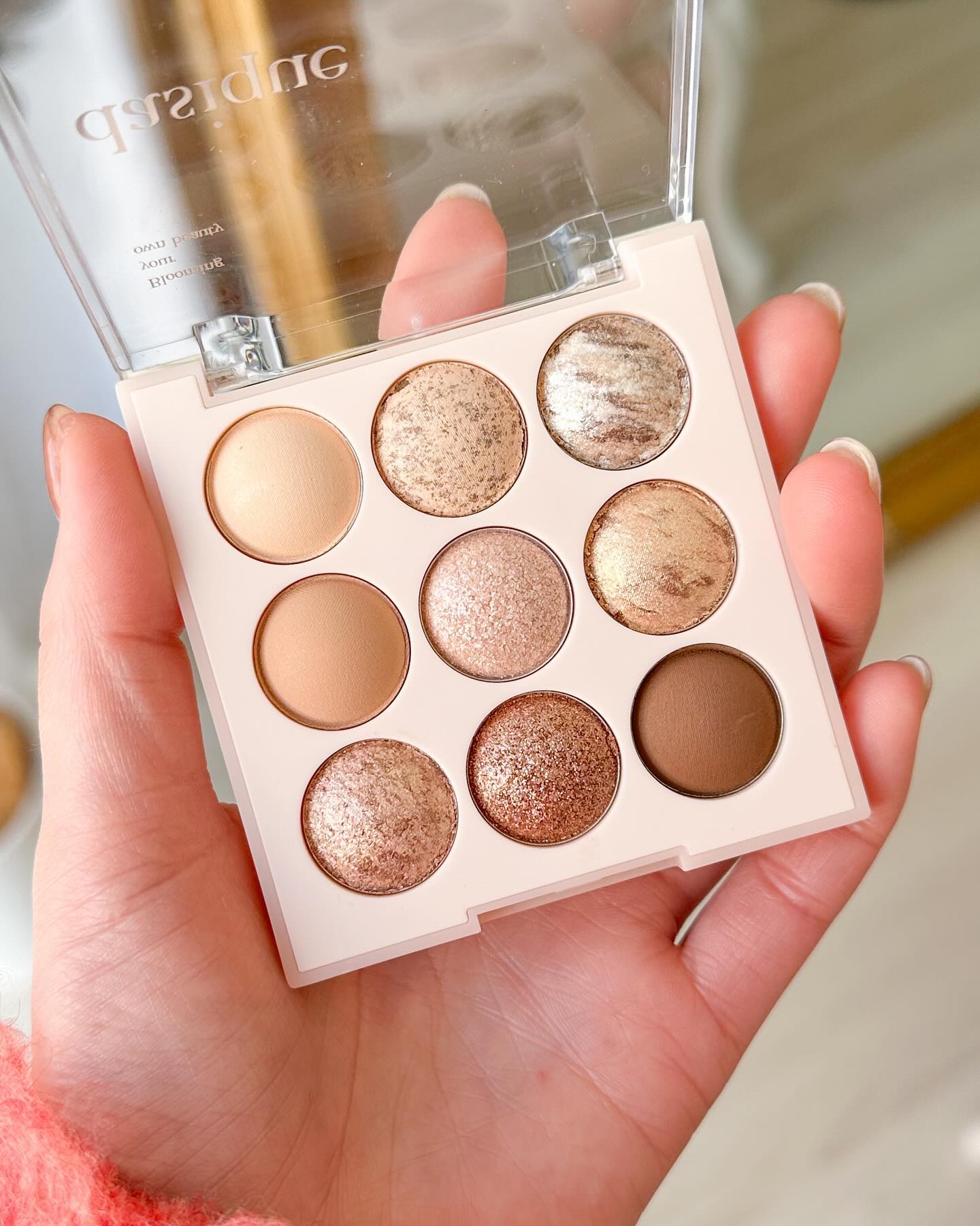 シャドウパレット 21 アーモンドバニラ/dasique/アイシャドウパレットを使ったクチコミ（1枚目）