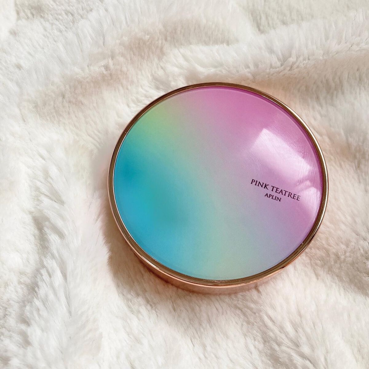 ピンクティーツリーカバークッション/APLIN/クッションファンデーションを使ったクチコミ(2枚目)