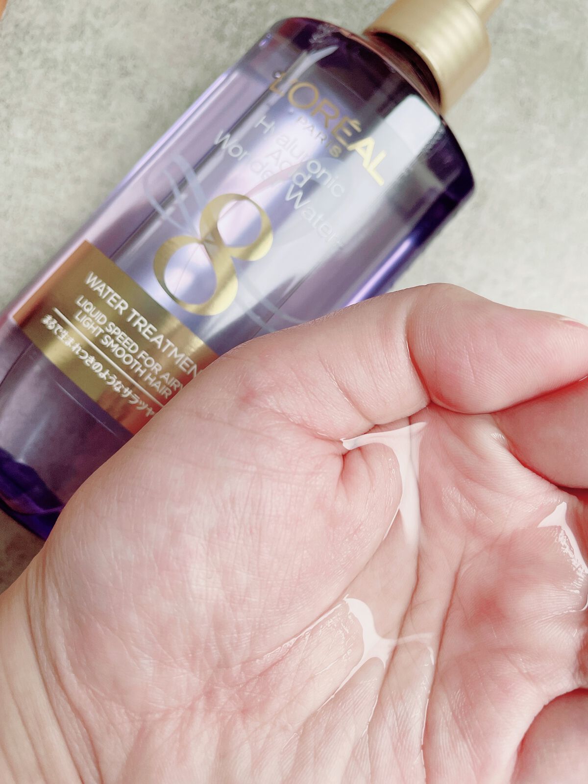 ウォータートリートメント/ロレアル パリ/洗い流すヘアトリートメントを使ったクチコミ（2枚目）