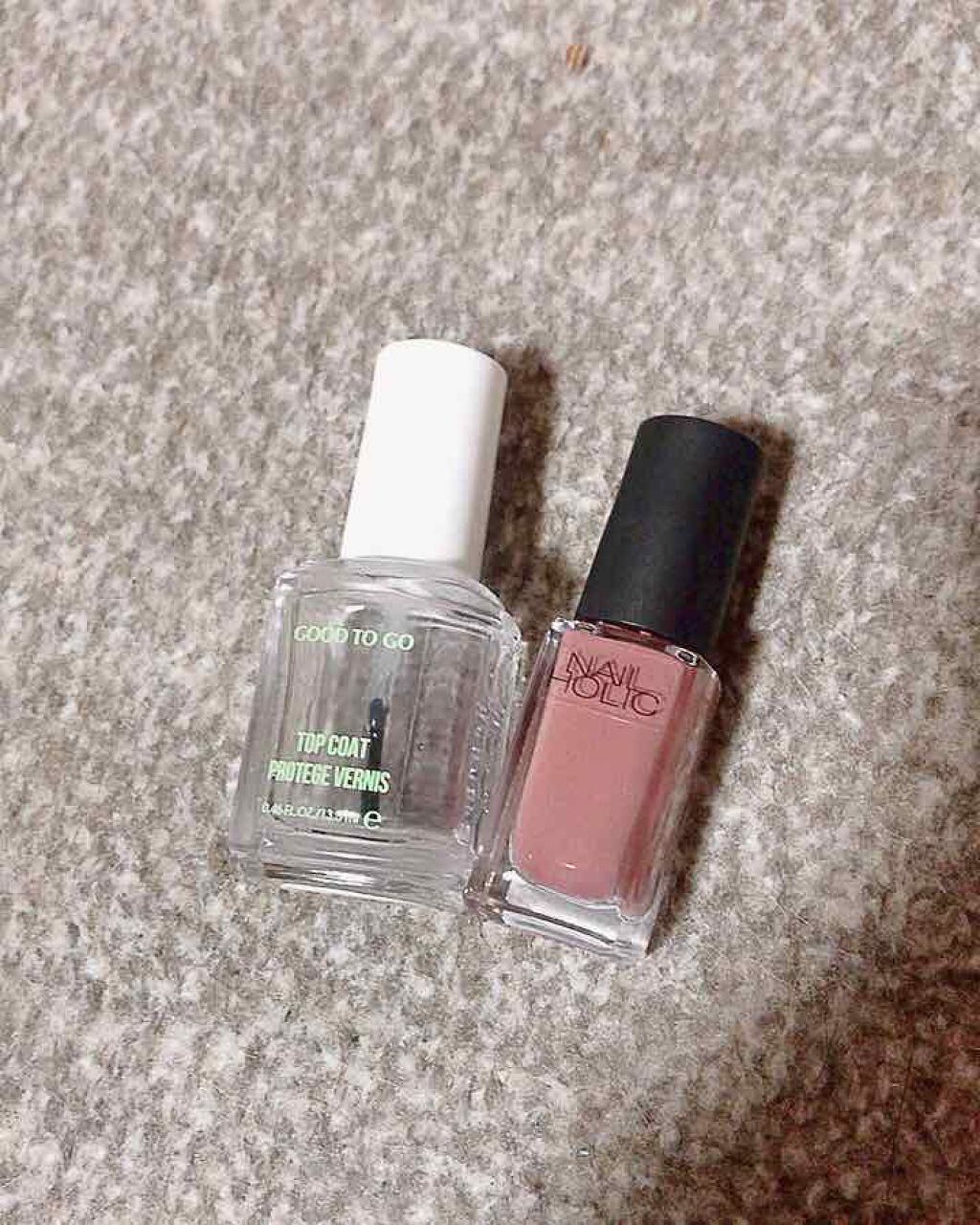 グッド トゥ ゴー トップコート/エッシー/ネイルトップコートを使ったクチコミ（2枚目）