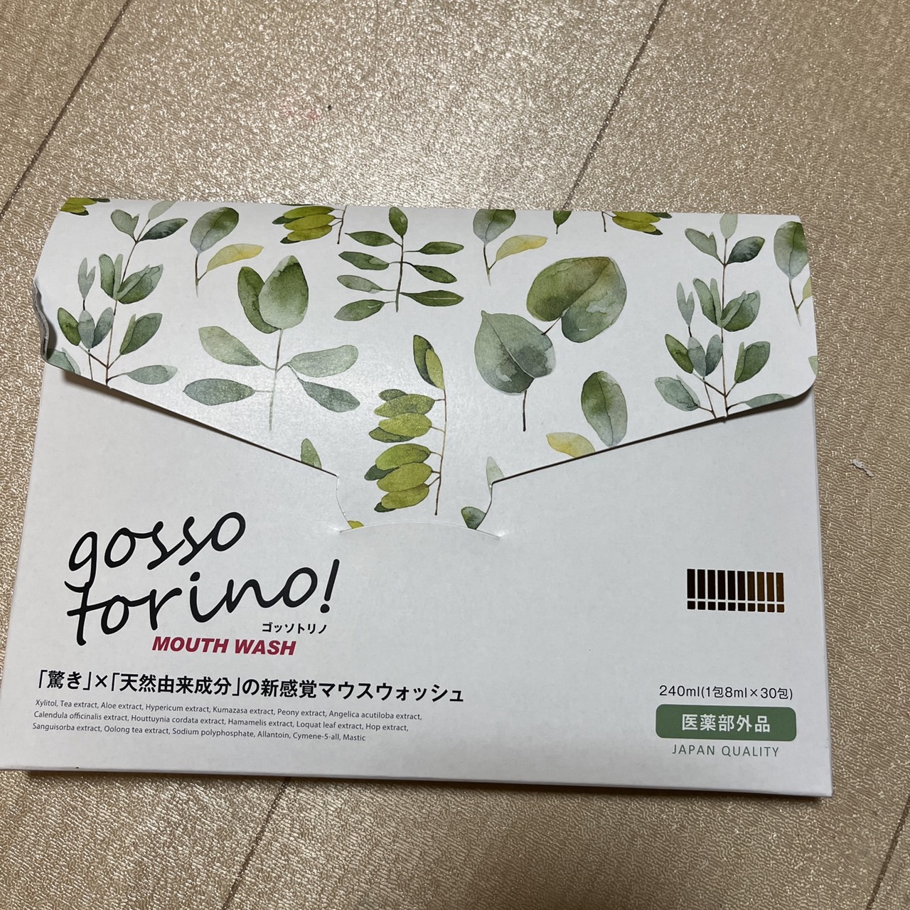 ゴッソトリノ/サン・クラルテ製薬/マウスウォッシュ・スプレーを使ったクチコミ（1枚目）