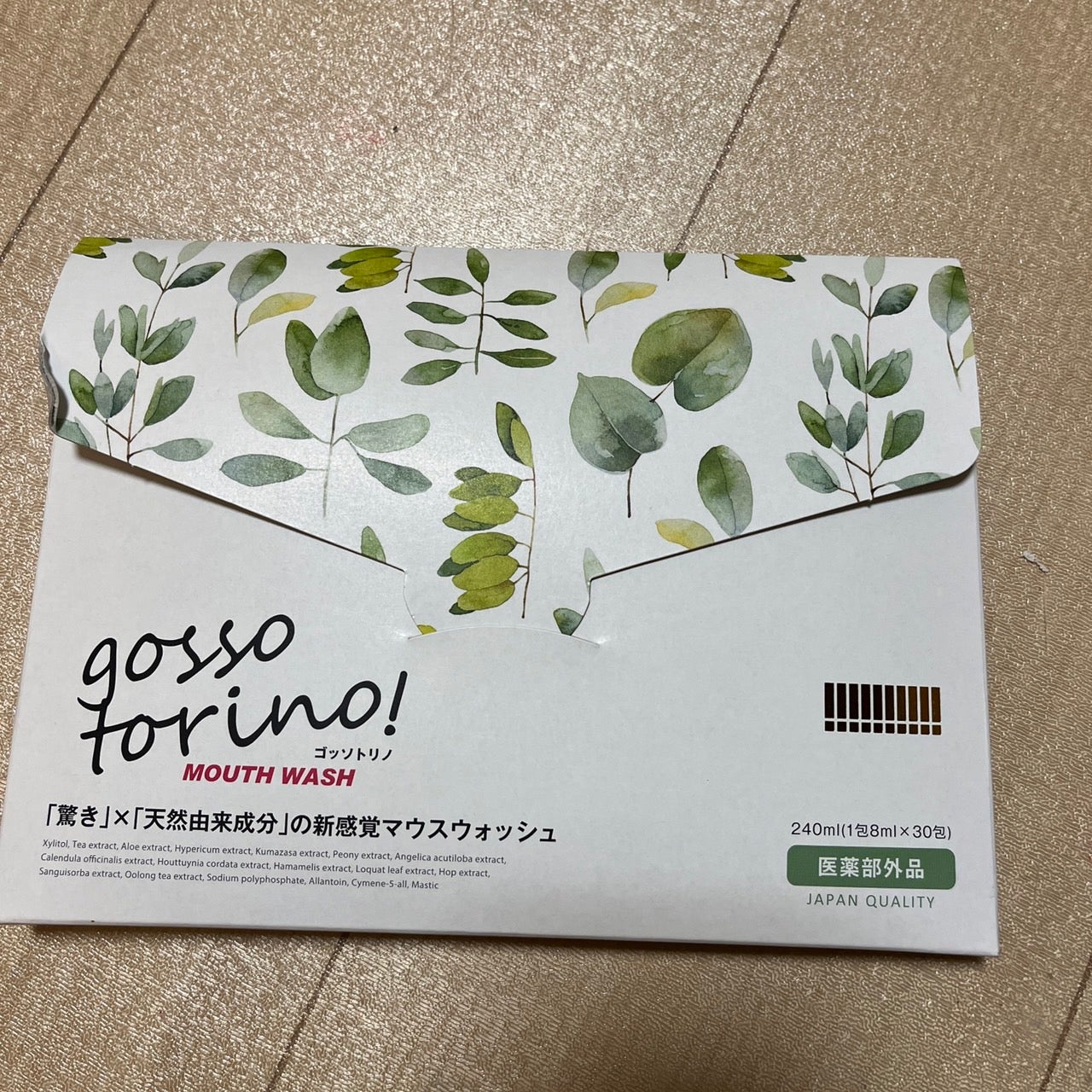 ゴッソトリノ/サン・クラルテ製薬/マウスウォッシュ・スプレーを使ったクチコミ(1枚目)