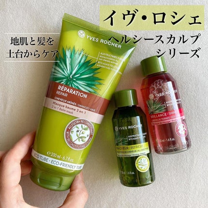 リンシングビネガー シルキーシャイン さらキララズベリー/イヴ・ロシェ/洗い流すヘアトリートメントを使ったクチコミ(1枚目)