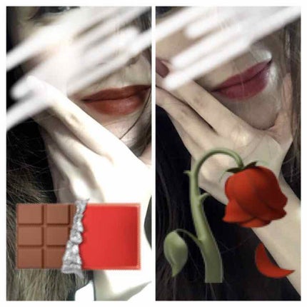 ブラーパウダーティント/EGLIPS/リップティントを使ったクチコミ(5枚目)