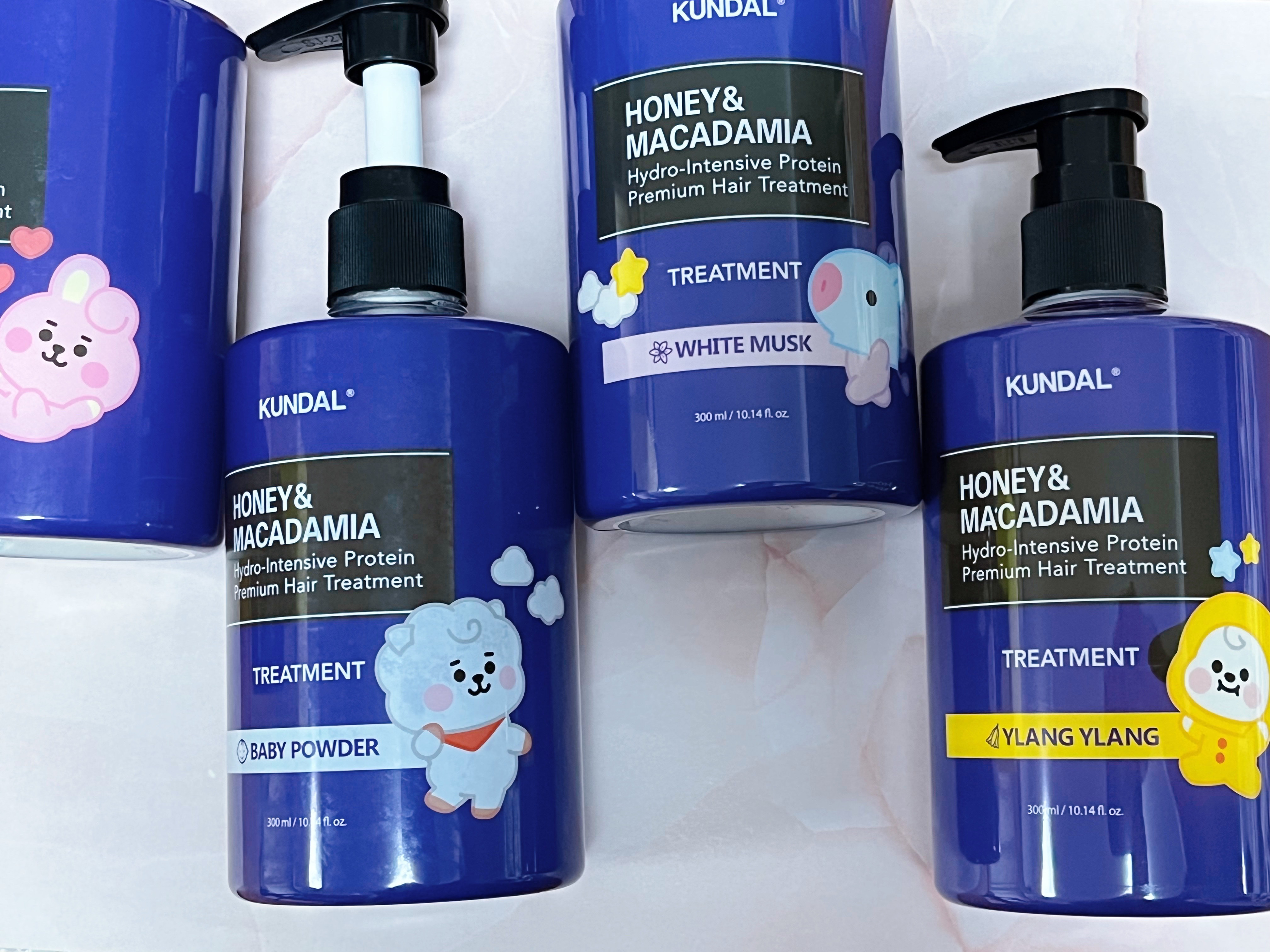 ハニー&マカデミアシャンプー／トリートメント  ホワイトムスク White musk/KUNDAL/シャンプー・コンディショナーを使ったクチコミ（2枚目）