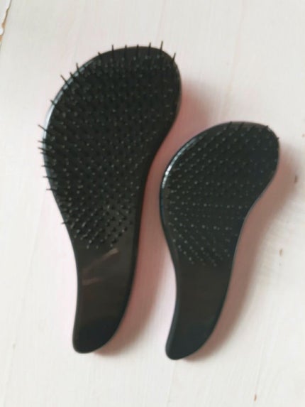 立体ヘアブラシ/DAISO/ヘアブラシを使ったクチコミ(3枚目)