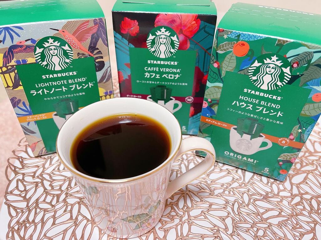 フォロバ100♡rukamaru on LIPS 「大好きなスターバックスがおうちで味わえるスターバックスオリガミ..」(1枚目)