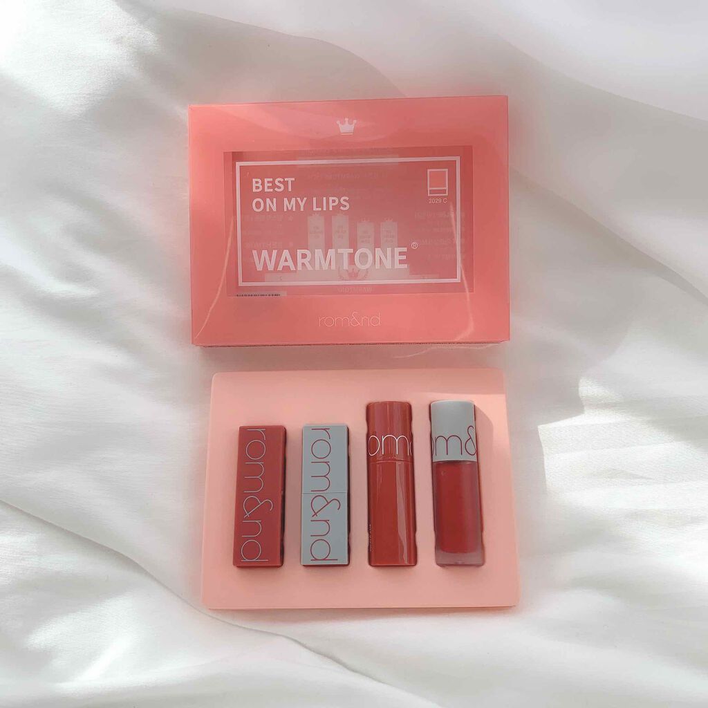 ジューシーラスティングティント/rom&nd/リップティントを使ったクチコミ（1枚目）